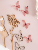 Fairy Pink Silk Butterfly Flutters - littledreamersinteriors