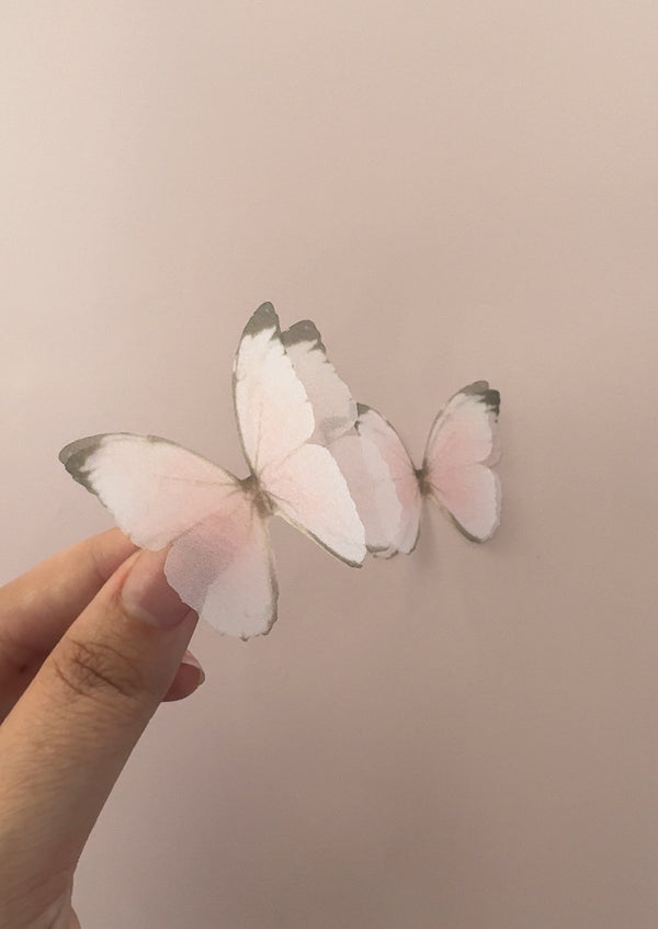 Peony Mist Silk Butterfly Flutters - littledreamersinteriors