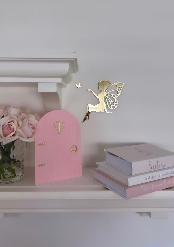 Fairy door acrylic fairy door kids fairy room decor nursery styling littledreamersinteriors