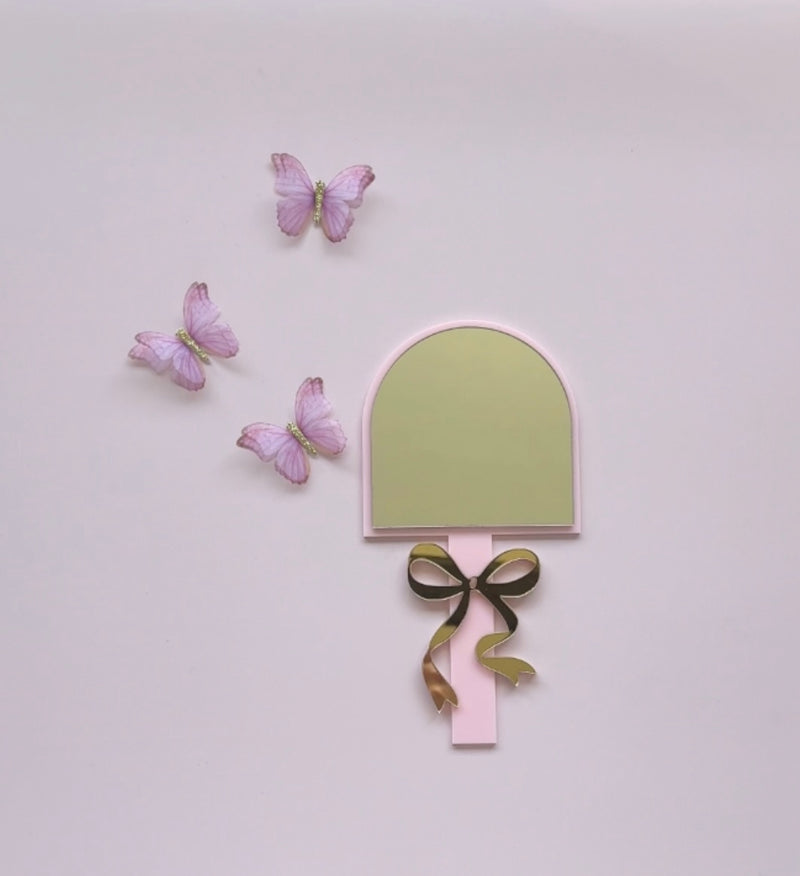 Bow Hand Held Mirror - littledreamersinteriors