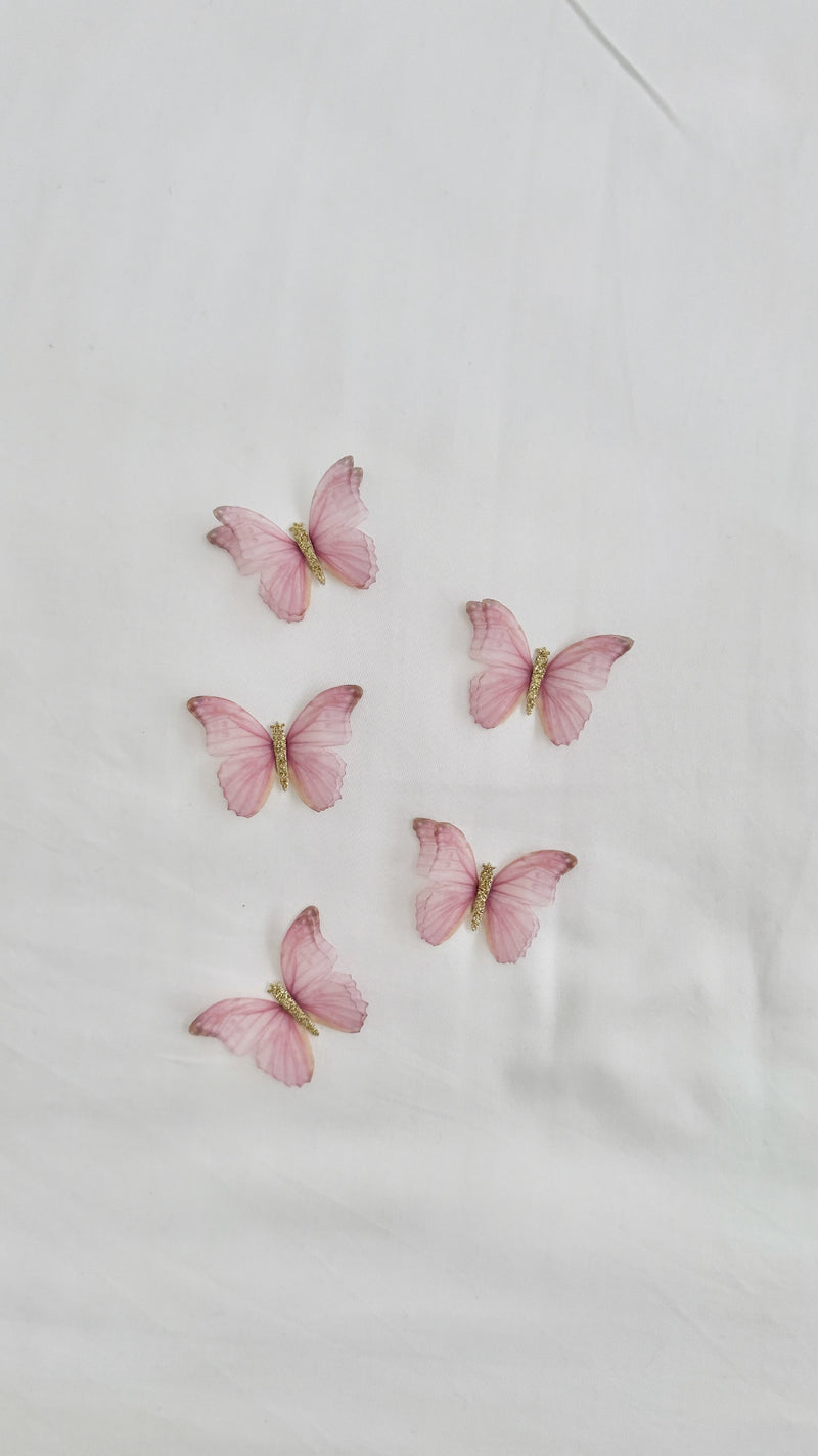 Strawberry & Cream Butterfly Flutters - littledreamersinteriors