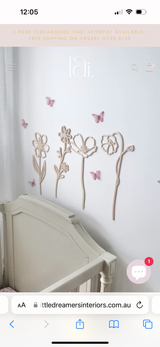 Strawberry & Cream Butterfly Flutters - littledreamersinteriors