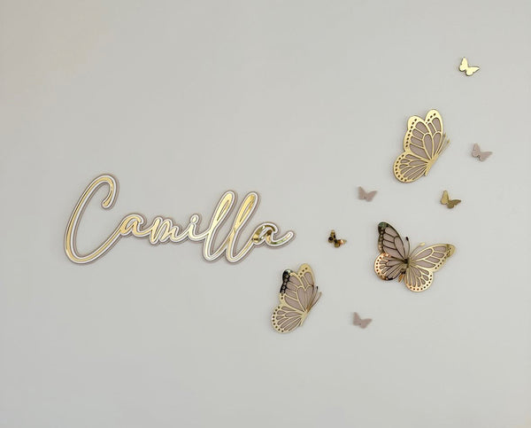 Triple Layer Name Plaque 
