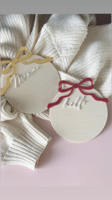 Hello World Baby Birth Announcement Plaque with Details – Newborn Keepsake | Little Dreamers Interiors