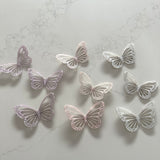 3D Pearl Butterflies - littledreamersinteriors