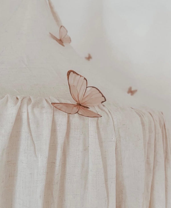 3D Butterfly Flutters - PEACH - littledreamersinteriors