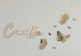 Triple Layer Name Plaque - littledreamersinteriors