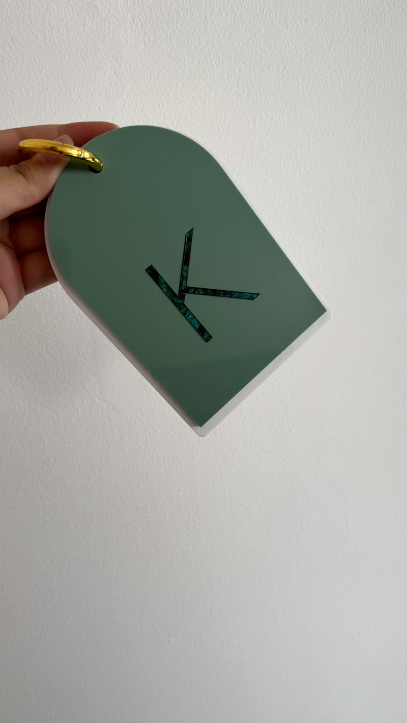 Initial Luggage / Bag Tag - littledreamersinteriors
