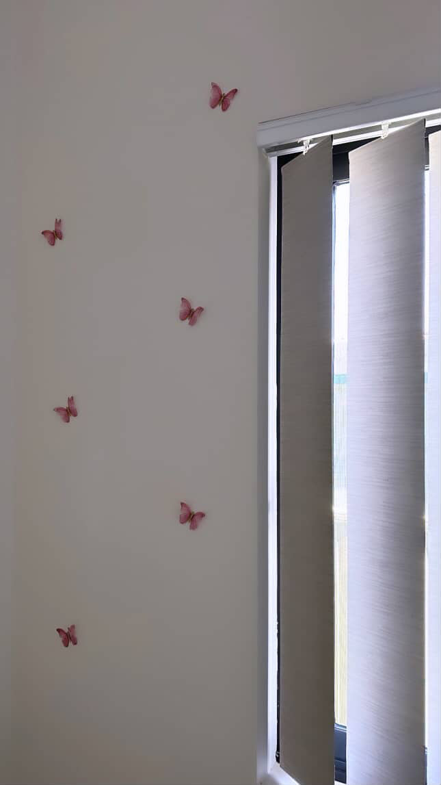 Strawberry & Cream Silk Butterfly Flutters