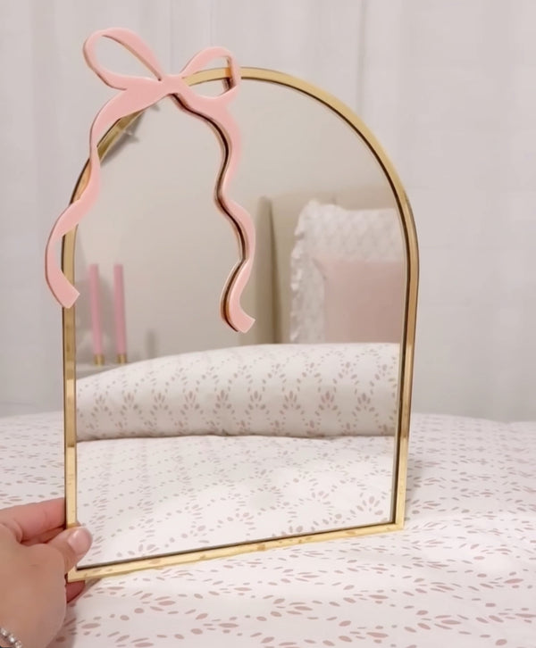Bow Mirror - littledreamersinteriors