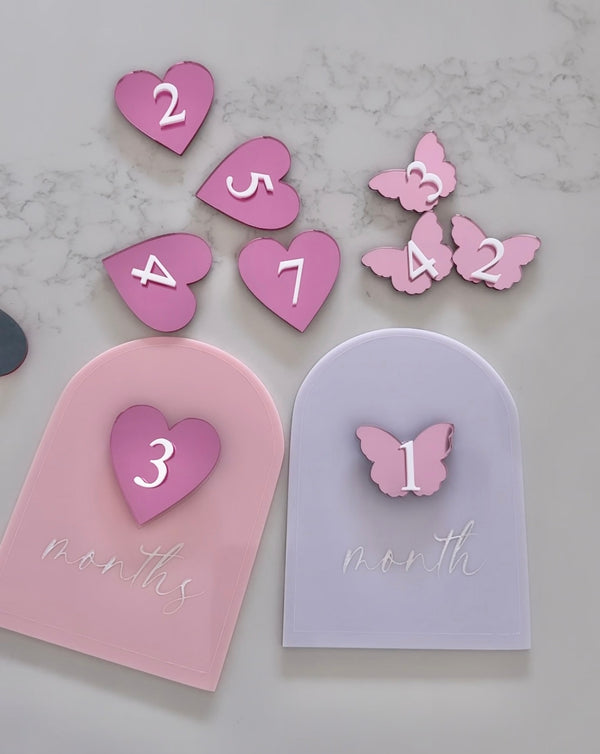 Interchangeable Milestone Discs 