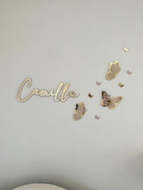 3D Double Layer Acrylic  Butterflies 