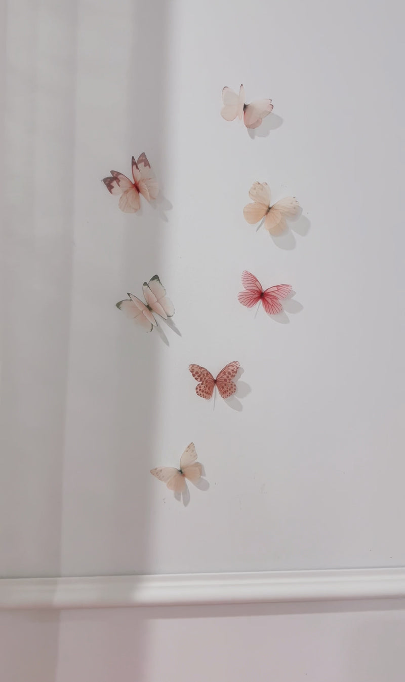 Marshmallow Silk Butterfly Flutters - littledreamersinteriors