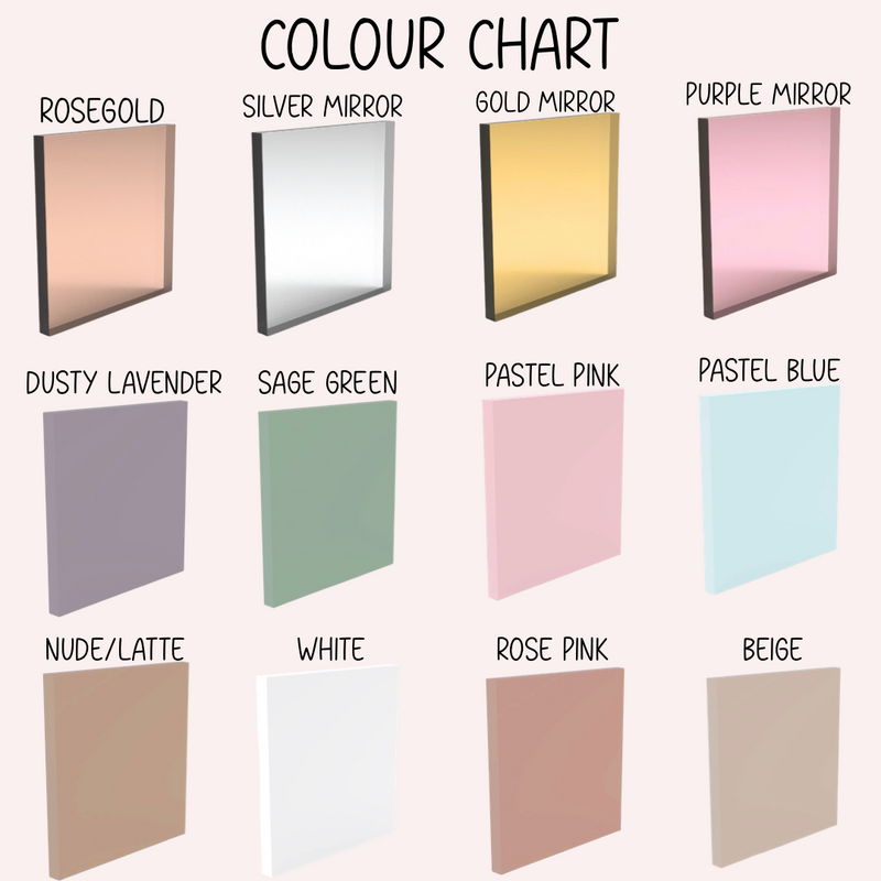 Acrylic Bow Name Script - littledreamersinteriors