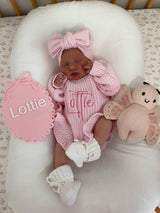 Vintage Bow Birth Announcement Plaque - littledreamersinteriors