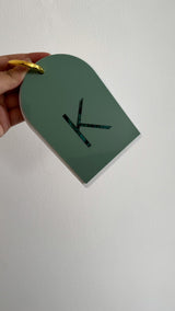 Initial Luggage / Bag Tag - littledreamersinteriors