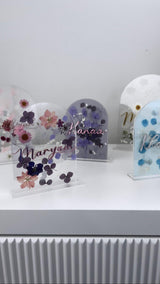 Personalised Dried Flower Arch - littledreamersinteriors