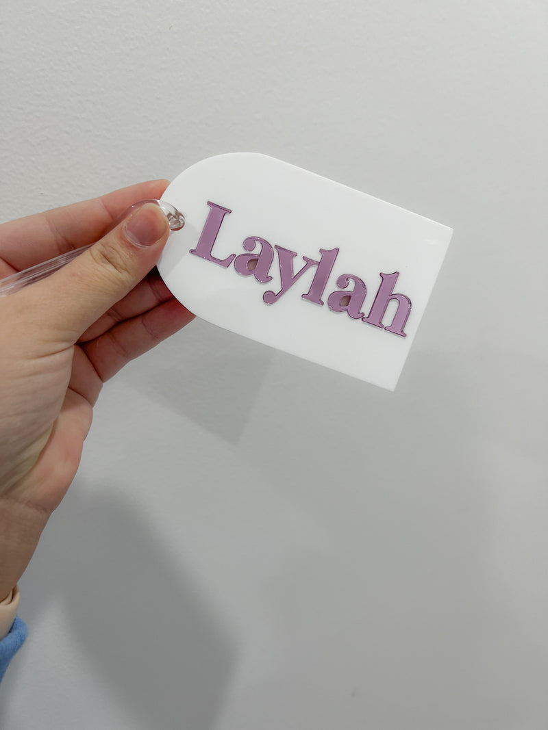 Retro Bag Tag/Keyring - littledreamersinteriors