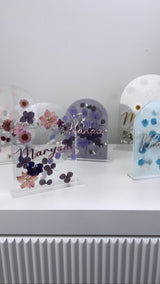 Personalised Dried Flower Arch - littledreamersinteriors