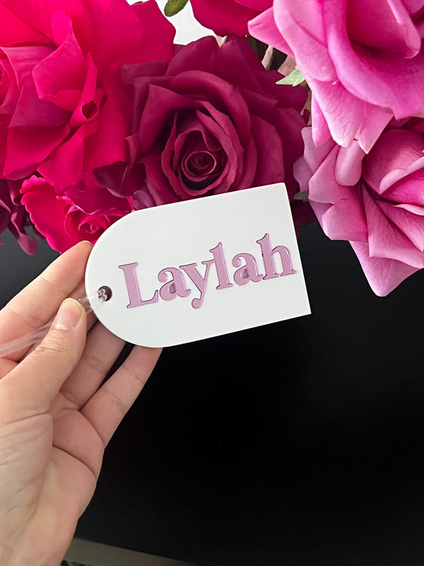 Retro Bag Tag/Keyring - littledreamersinteriors