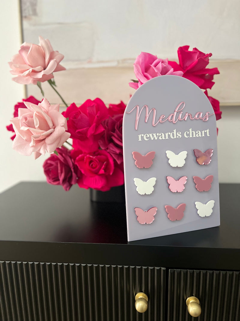 Personalised Rewards Chart - littledreamersinteriors