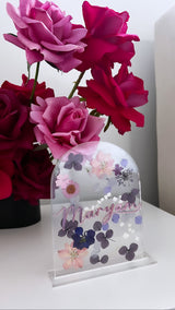 Personalised Dried Flower Arch - littledreamersinteriors