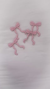 3D Acrylic Bows 4PK