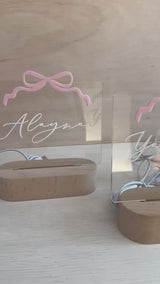 Personalised night light