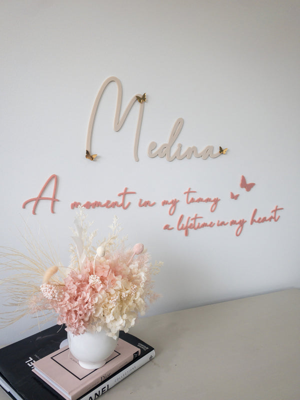A Moment In My Tummy A Lifetime In My Heart - littledreamersinteriors
