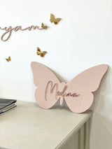 Butterfly Name Plaque 