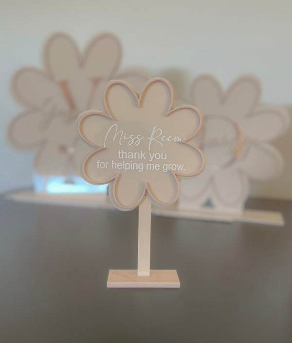 Daisy Teachers Gift - littledreamersinteriors