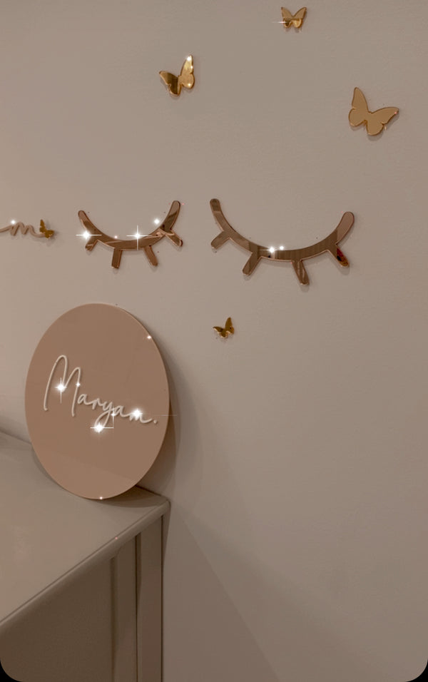 Sleepy Eyes Wall Mount - littledreamersinteriors