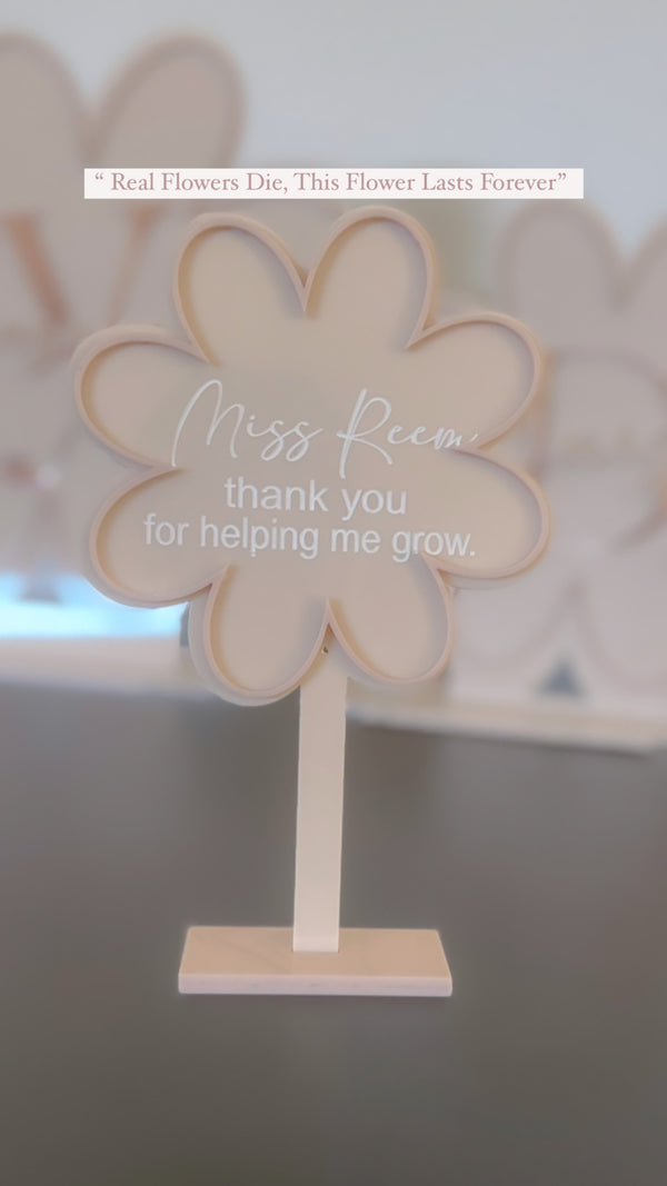 Daisy Teachers Gift - littledreamersinteriors