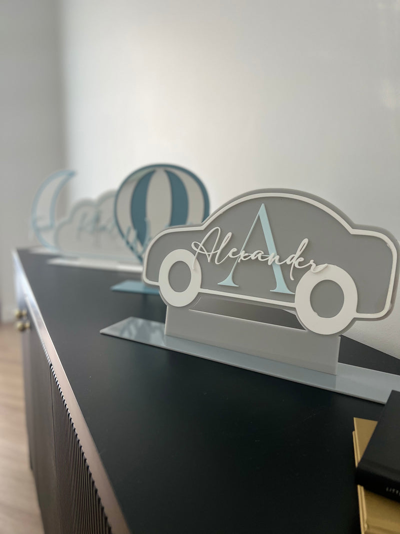 Car Name Stand - littledreamersinteriors