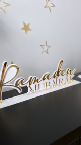 Ramadan Mubarak freestanding sign - littledreamersinteriors