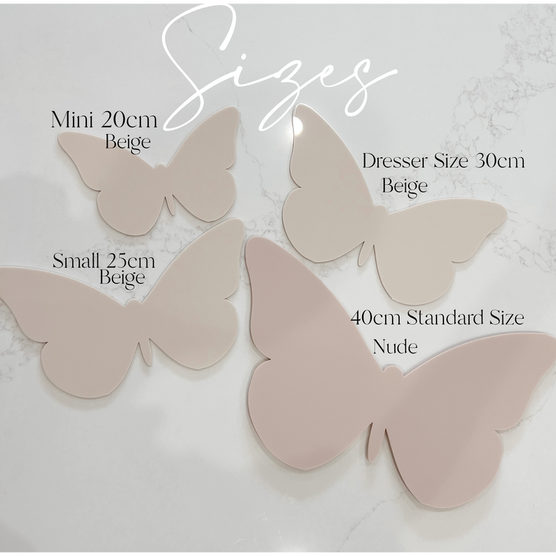 Butterfly Name Plaque - littledreamersinteriors