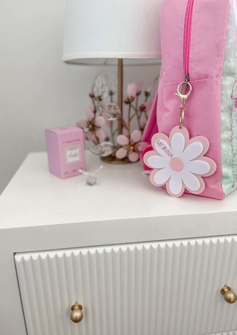 Personalised Daisy KEYRINGS - littledreamersinteriors
