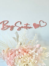 Big Sister Little Sister Wall Scripts - littledreamersinteriors