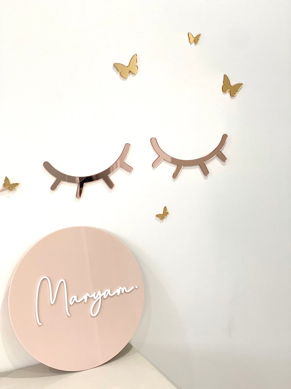 Sleepy Eyes Wall Mount - littledreamersinteriors