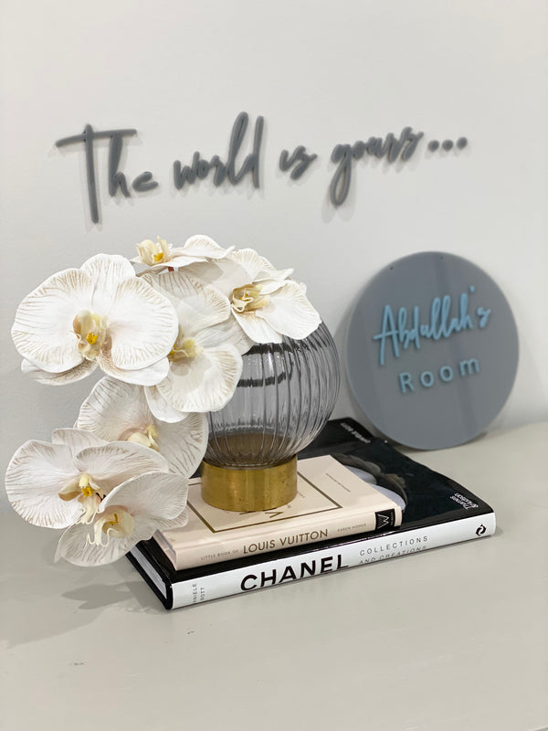 The World Is Yours … Wall Script - littledreamersinteriors