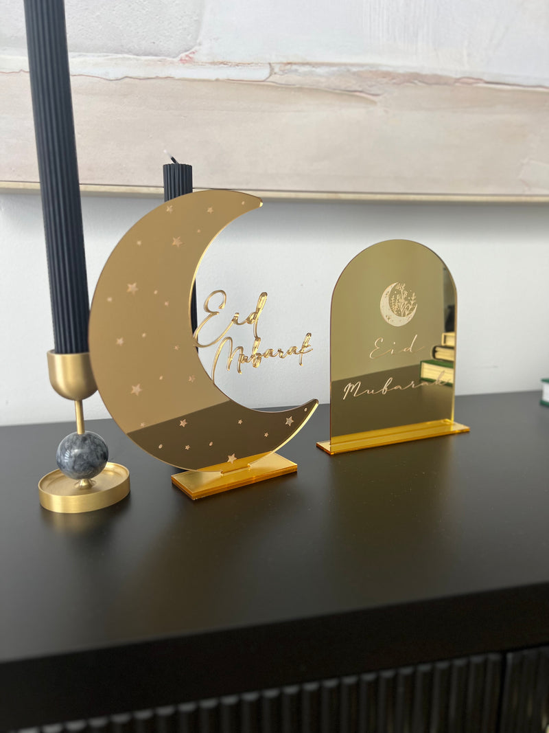 Eid Mubarak Cresant - littledreamersinteriors
