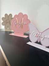 Butterfly Name Stand Plaque 