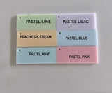 Oval Milestone plaques / 12pk - littledreamersinteriors