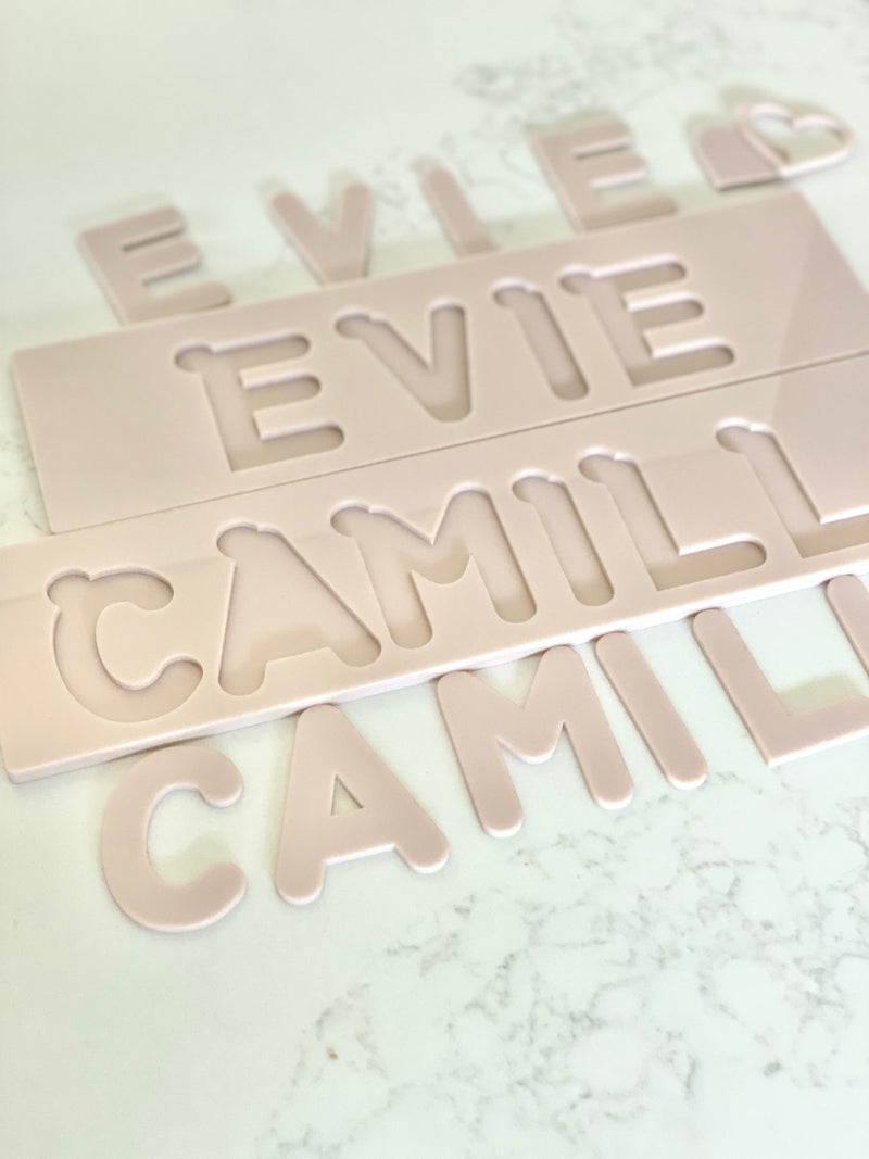 Personalised Name Puzzles - littledreamersinteriors