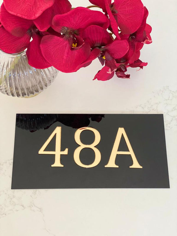 House Number Sign - littledreamersinteriors