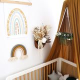 OrganicCotton Canopy - Mustard - littledreamersinteriors
