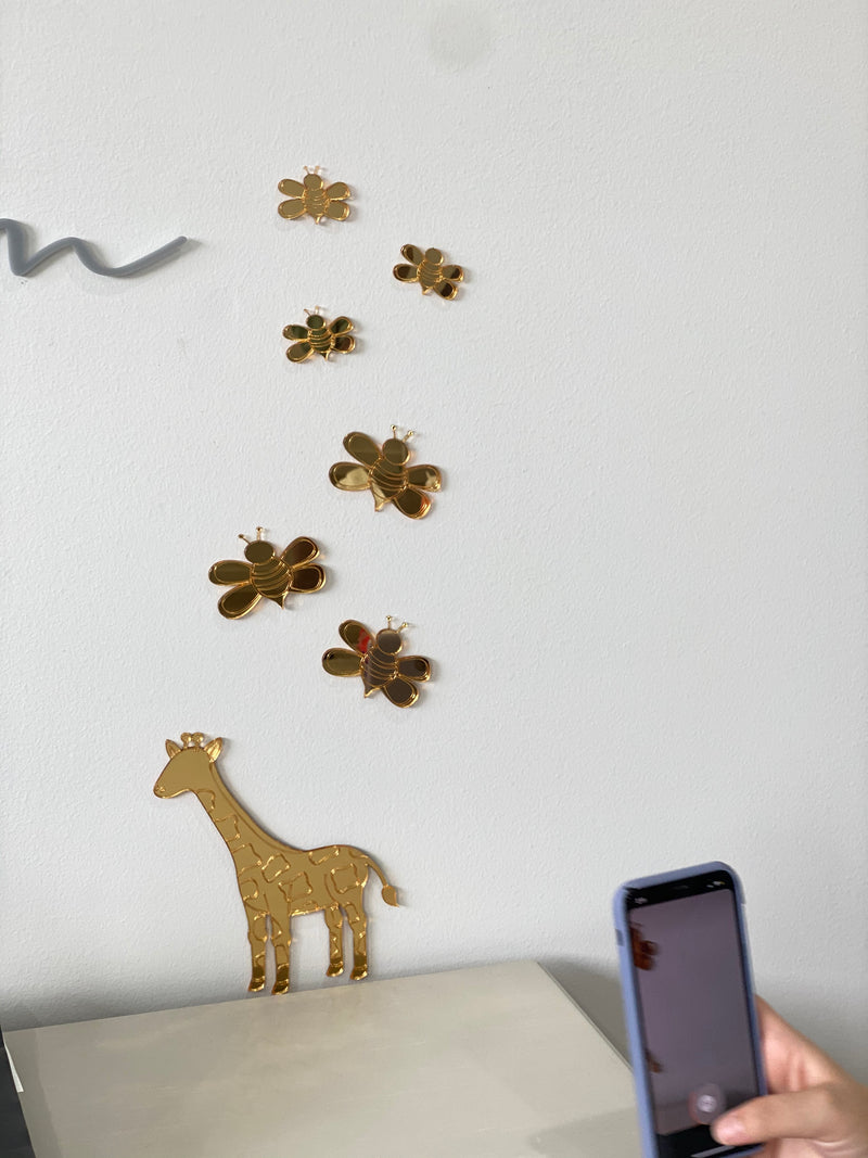 Bees 6 set - littledreamersinteriors
