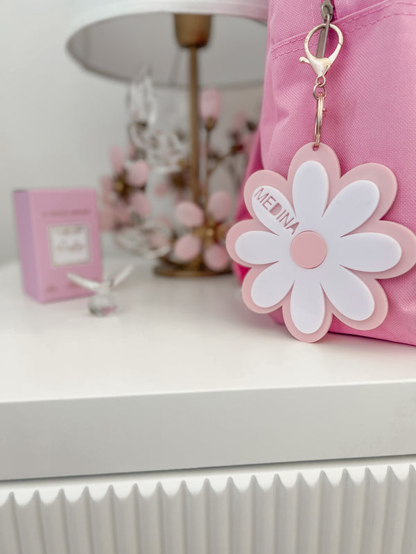 Personalised Daisy KEYRINGS - littledreamersinteriors