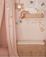 Organic Cotton Canopy - Light Peach - littledreamersinteriors