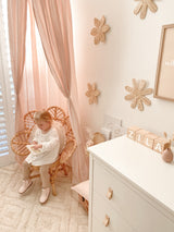 Organic Cotton Canopy - Light Peach - littledreamersinteriors